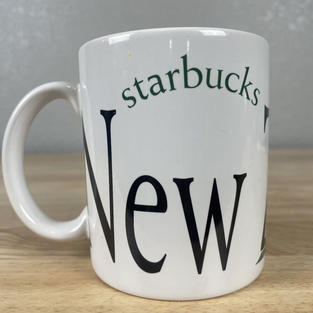 Starbucks New Zealand City Mug Collector Series Coffee Cup 2003 14 oz.
